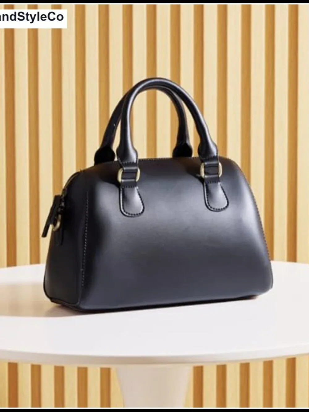 Vegan Leather Vintage Top Handle Satchel Purse